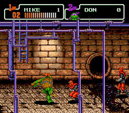 Teenage Mutant Hero Turtles - The Hyperstone Heist (Europe) In game screenshot